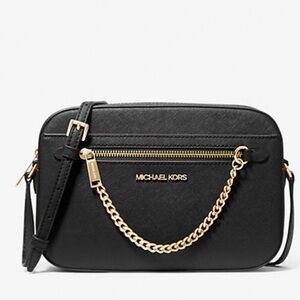 New Michael Kors Jet Set Silver Chain bag